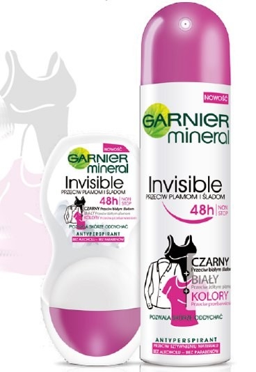 Mineral Invisible - antyperspirant w kulce przeciw plamom i śladom