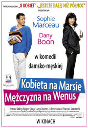 Plakat filmu „Kobieta na Marsie, Mężczyzna na Wenus”, Pascal Pouzadoux